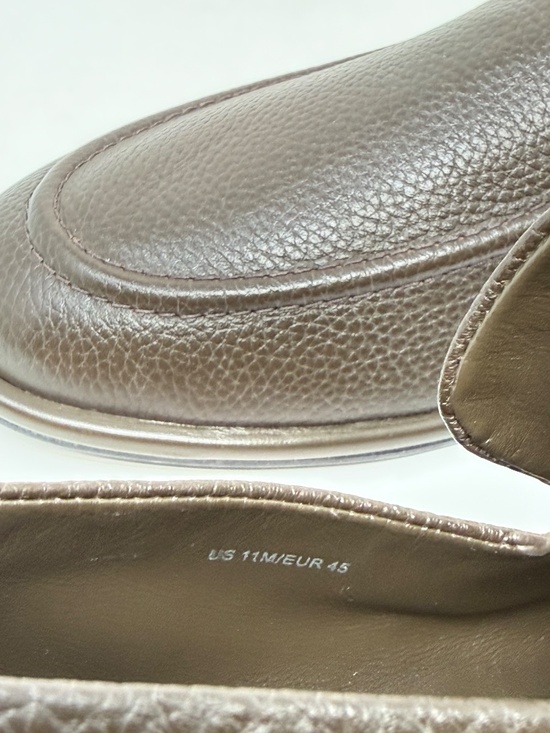 New Vince Men\'s Hann Leather Loafer Cocoa Brown Sz 11 main image 14